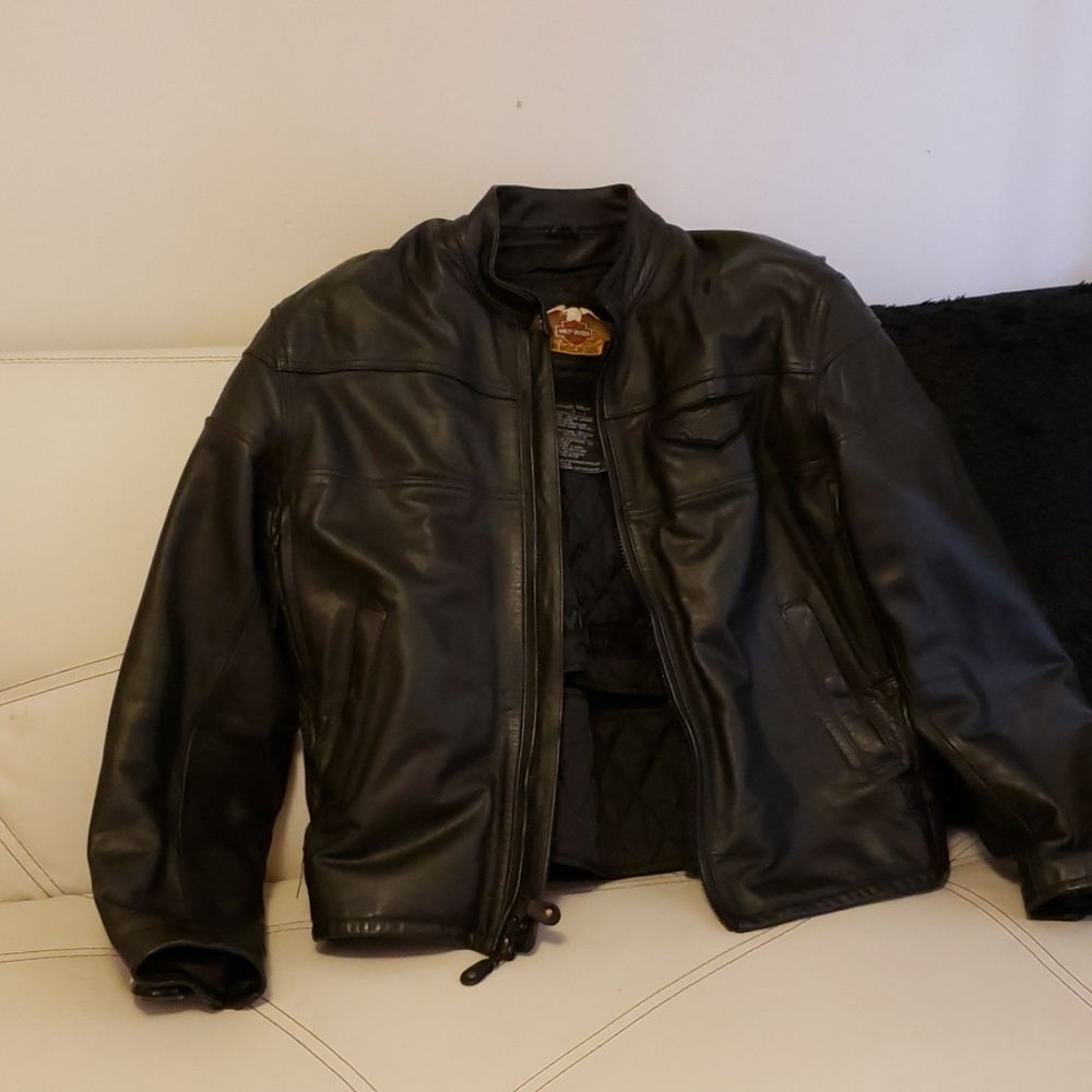 Authentic Harley Davidson Men's Leather Jacket